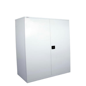 Rapidline Go Swing Door Steel Cupboard 910 x 450 x 1015mm Silver Grey
