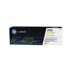 HP 312A Original LaserJet Toner Cartridge Yellow 2700 Pages - image 1