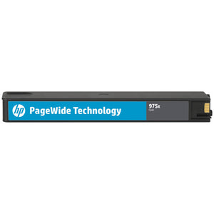 HP 975X High Yield Original PageWide Cartridge Cyan 7000 Pages