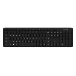 Incase Designed by Microsoft Bluetooth Keyboard in black, top view on a plain white background with the Incase logo at top right