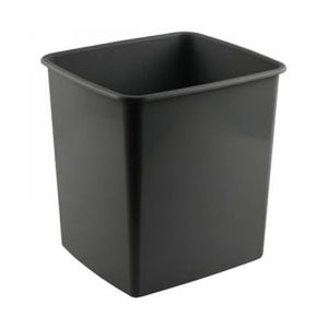 Italplast I 80SGY 15 litre tidy bin in space grey, angled view
