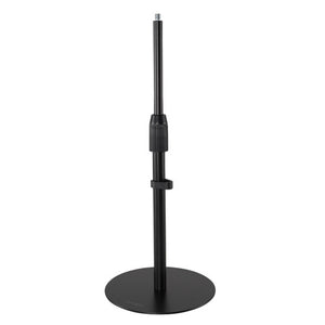 Kensington A1010 Telescoping Desk Stand in black with its round base and extended pole