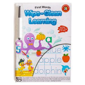 Learning Can Be Fun Wipe-Clean Learning First Words
