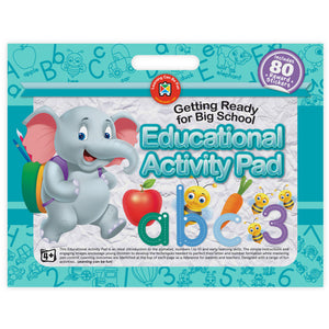Learning Can Be Fun Big School Educational Activity Pad - image 1