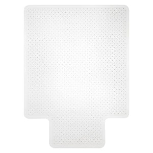 Marbig Duramat Chairmat Small With Keyhole 91 x 121cm Clear