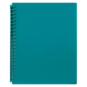 Marbig Refillable Display Book 20 Pocket A4 Green