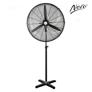Nero Industrial Pedestal Fan 75cm Black - image 1