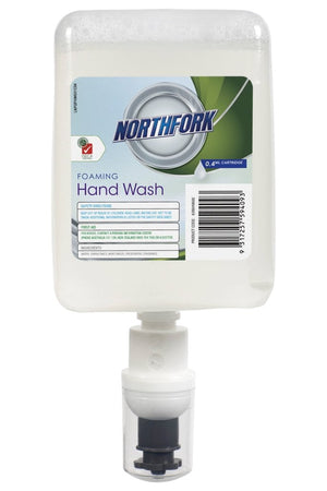 Northfork GECA Foaming Hand Wash 1 litre cartridge 638049600, 0.4ml dose, sold in a carton of 6