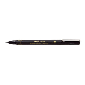 Uni Pin Extra Fine Brush Tip Fineliner Black