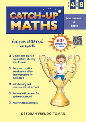 Front cover of Catch-Up Maths Measurement and Space Year 4 Book B by Deborah Frendo-Toman
