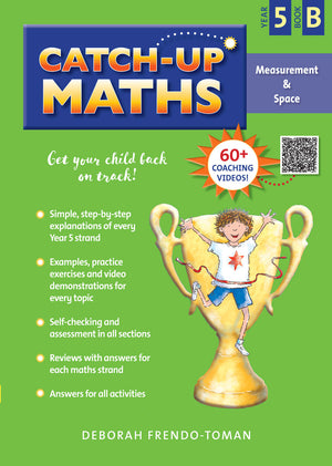 Front cover of Catch-Up Maths Measurement and Space Year 5 Book B by Deborah Frendo-Toman