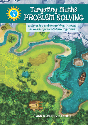 Front cover of Targeting Maths Problem Solving Year 6 from the Pascal Press Targeting series