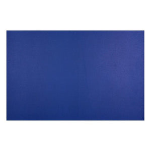 Quill Foam Board 500 x 770mm in blue, a plain mid blue board laid flat in landscape on a white background