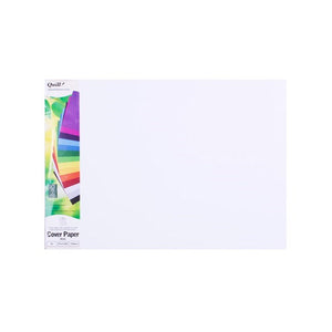 Quill Cover Paper A3 white, landscape white sheets with the Quill Cover Paper header card along the left edge
