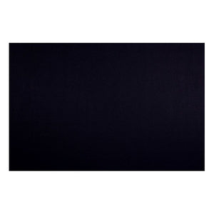 Quill Foam Board 500 x 770mm in black, one plain matte black board shown flat in landscape on a white background