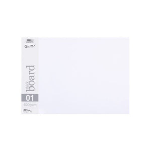 Quill Pasteboard 600gsm A3 White Pack of 5 - image 1