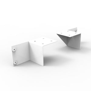 Rapidline Shush30 Plus Adjustable Screen Bracket White Pack of 2 - image 1