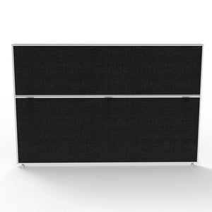 Rapidline Shush30 Plus Screen 1800 x 1200mm Black Fabric White Frame - image 1