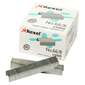 Rexel No. 66/8 Giant Staples Box of 5000
