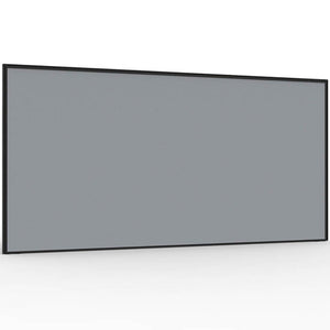 Rapidline Shush30 Plus Screen 1500 x 30 x 900mm Grey Fabric / Black