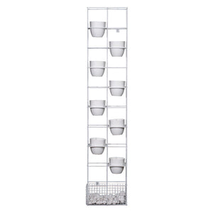 Rapidline Rapid Bloom Vertical Garden 390 x 210 x 1940mm White