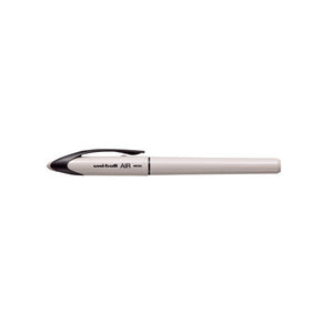 Uni-Ball Air Colour Greige Pastel Micro Liquid Ink Rollerball Pen Black Box Of 12