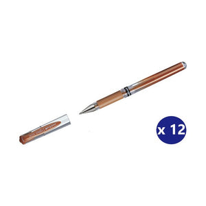 Uni-Ball Signo Broad Gel Ink Pen 1.0mm Bronze Box of 12