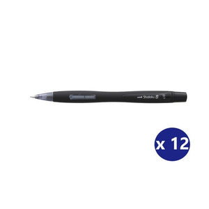 Uni Shalaku ‘S’ M7-228 Mechanical Pencil 0.7mm Black Barrel Box of 12
