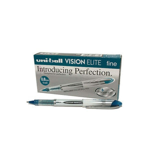 Uni Vision Elite Rollerball Pen 0.8mm Blue Black Box of 12 - image 1