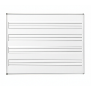 Visionchart VMB1512 Magnetic Music Whiteboard 1500 x 1200mm