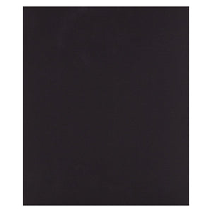 Zart Canvas Board 10 x 12 Inch Black. Zart 10x12 inch black gesso pre-primed cotton canvas board, front view.