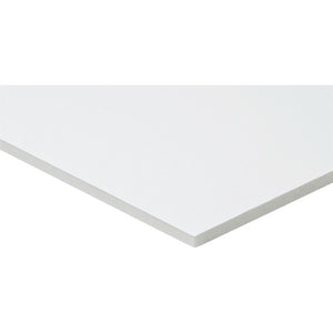 Zart Foam Core Board 5mm A3 White. Zart 5mm A3 white foam core board shown face-on, displaying clean white surface and board thickness.