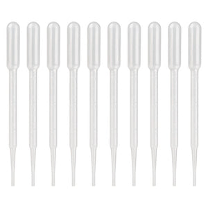 Zart Plastic Paint Pipettes 3ml Pack of 10. Zart 3ml plastic paint pipettes with fine tip and graduation markings, pack of 10.