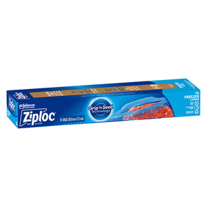 Ziploc Freezer Bags pack of 14 x 9 with Smart Zip Plus seal