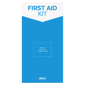 Aero First Aid Station Poly Sign