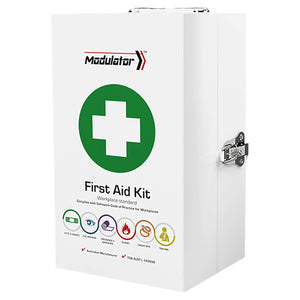 Aerokit Modulator 4 Series Metal Cabinet First Aid Kit 24 x 16 x 42cm