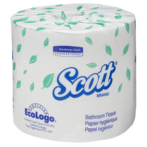 Scott Toilet Tissue White 2 Ply 550 Sheets Box of 40