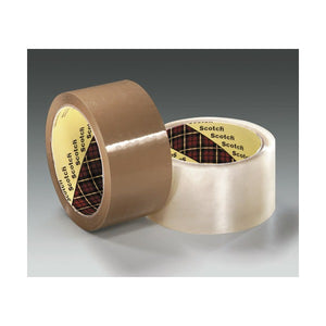 Scotch 371 Box Sealing Tape 48mm x 75m Clear Pack of 24
