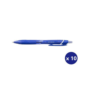 Uni Jetstream Colour Rollerball Pen 0.7mm Blue Box of 10