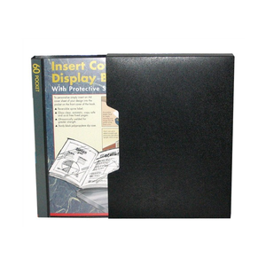 Colby 245A-60 Display Book A4 60 Pocket with Slipcase Black