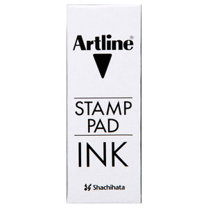 Artline Stamp Pad Ink box printed in black