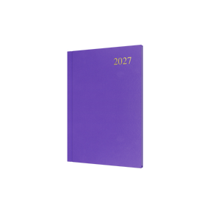 Collins Essential 2027 A5 Week to View Diary Purple front cover