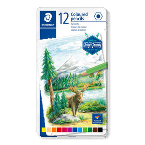 Staedtler Coloured Pencils Tin 12 146C M12
