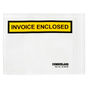 Packaging Envelope Invoice Enclosed 155 x 115mm Box 500