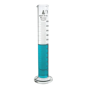 Measuring Cylinder 250ml Borosilicate Pack of 2