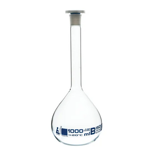 Volumetric Flasks 1000ml Grade B Pack of 2