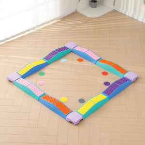 Tactile Balance Stones and Beams 20 Pieces
