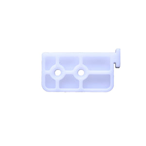 Rapidline Boost Plus nylon sliding bracket, set of two for electric height adjustable workstations. Supplied product image for model B2-SLIBR.
