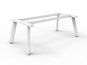 Rapidline Eternity component, Frame Only White for Eternity Rectangular Coffee Table 1200 x 600mm. Supplied product image for model ECF126 WS. View 1.