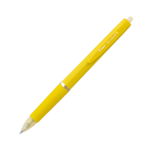 PILOT Acroball 150 Hybrid Retractable Ballpoint Extra Fine Yellow Barrel Black Ink Box of 10